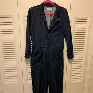 Women Luckybrand Denim Jumpsuit size M